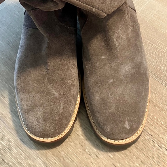 Manolo Blahnik Baffin Suede Riding Boots - Picture 5 of 7